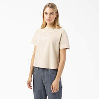 Women's Loretto Cropped T-Shirt - Tan (FTN)