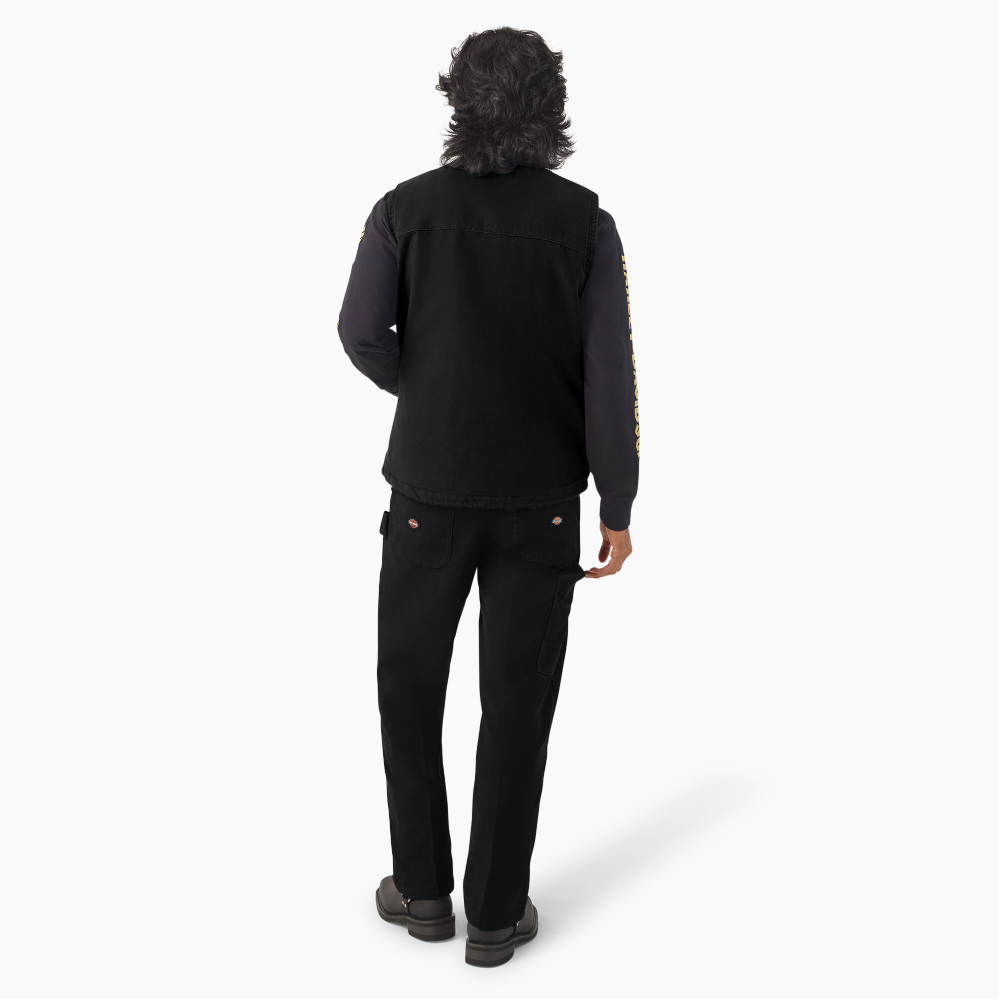トップス Harley-Davidson Quilted Workwear Vest Dickies x Harley-Davidson Quilted Canvas Vest - Dickies Canada