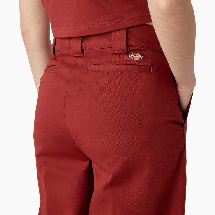 Pantalon de travail de coupe standard à jambe large pour femmes - Fired Brick (IK9) numéro de l’image 6