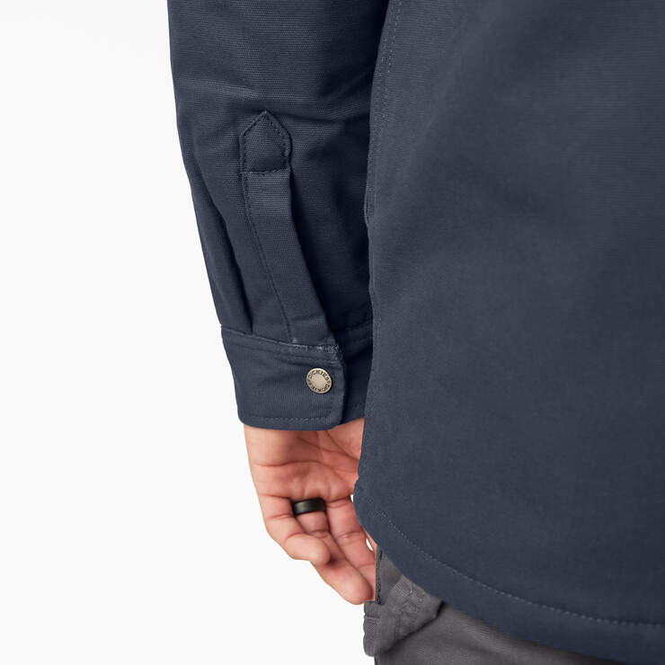 Veste-chemise à capuchon en coutil Hydroshield - Dark Navy (DN) numéro de l’image 6