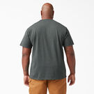 Heavyweight Heathered Short Sleeve Pocket T-Shirt - Hunter Green &#40;GHH&#41;
