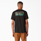 T-shirt de skateboard Dickies avec imprim&eacute; Split - Black &#40;BK&#41;