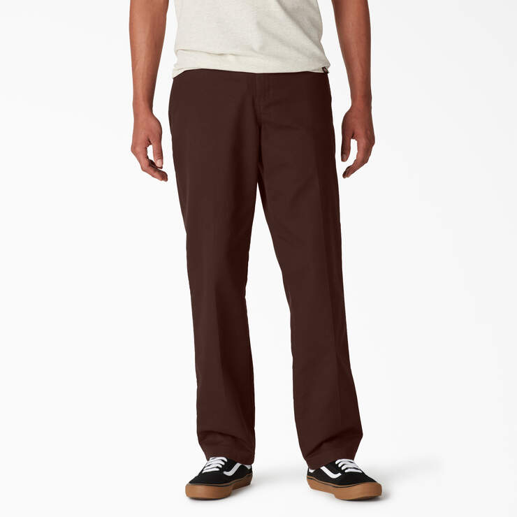 Dickies Skateboarding Slim Fit Pants - Chocolate Brown (CB) image number 1