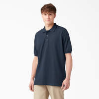 Polo à manches courtes en tricot piqué, taille adulte - Dark Navy (DN)