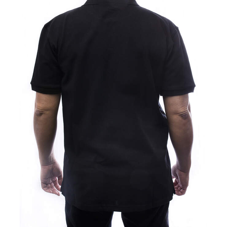 Men's Short Sleeve Polo Shirt - Black (BK) image number 2