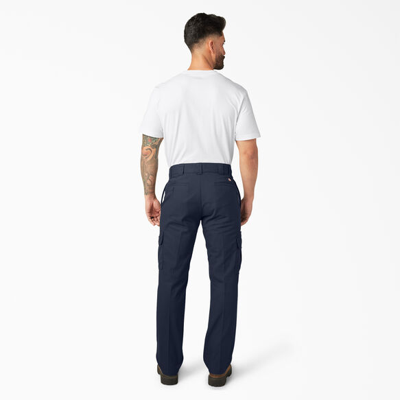 FLEX Regular Fit Cargo Pants - Dark Navy &#40;DN&#41;