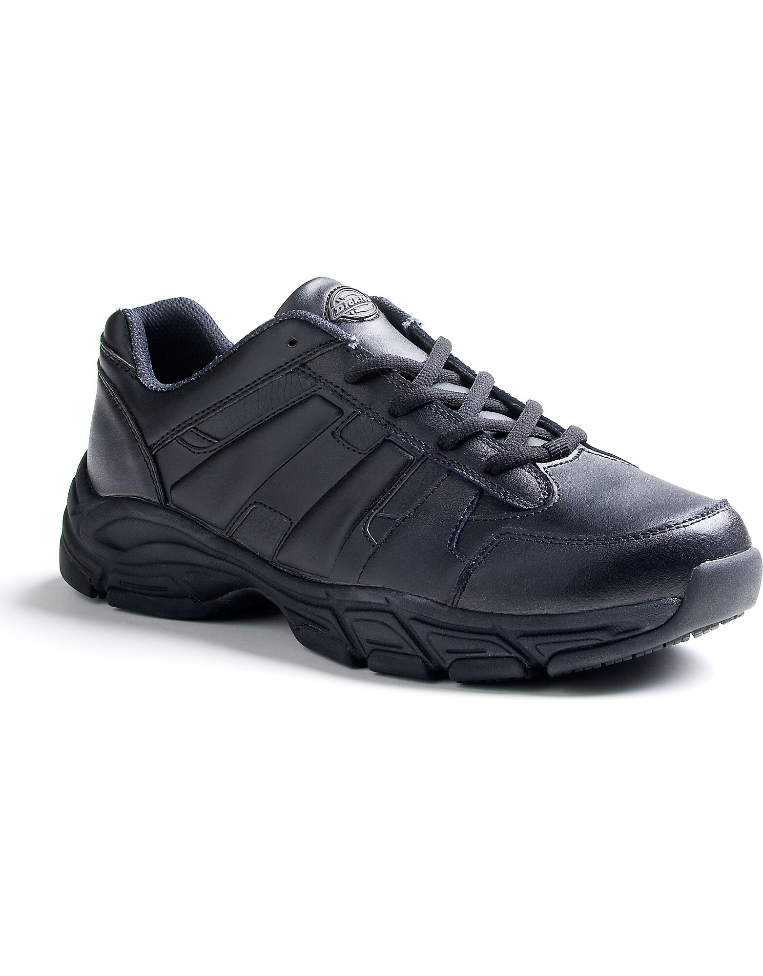 black non slip polishable shoes