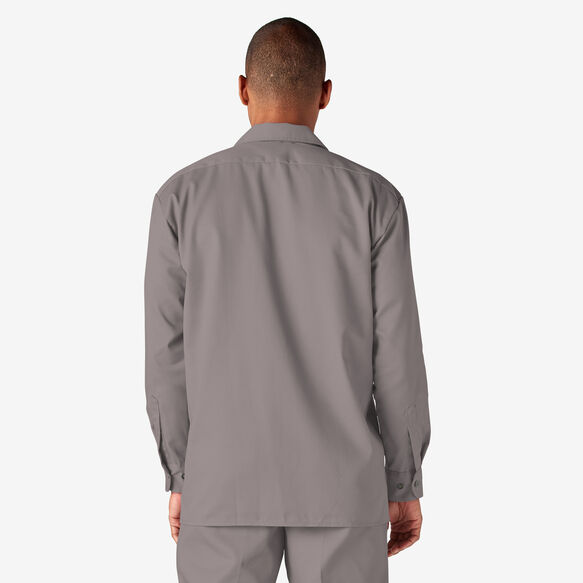 Long Sleeve Work Shirt - Silver &#40;SV&#41;