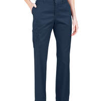 Pantalon cargo de qualité supérieure pour femmes avec poches multiples - Dark Navy (DN)
