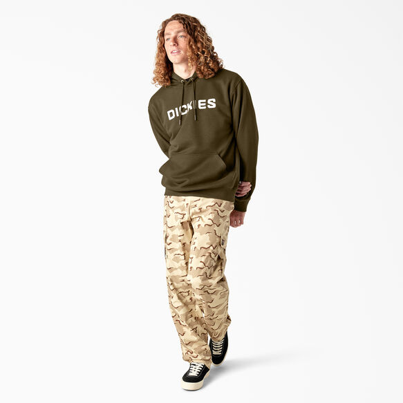 Dickies Skateboarding Graphic Hoodie - Dark Olive &#40;DV9&#41;