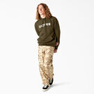 Dickies Skateboarding Graphic Hoodie - Dark Olive &#40;DV9&#41;