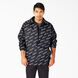 Dickies Multi-Print Nylon Coaches Jacket - Black White Logo Print &#40;LPL&#41;