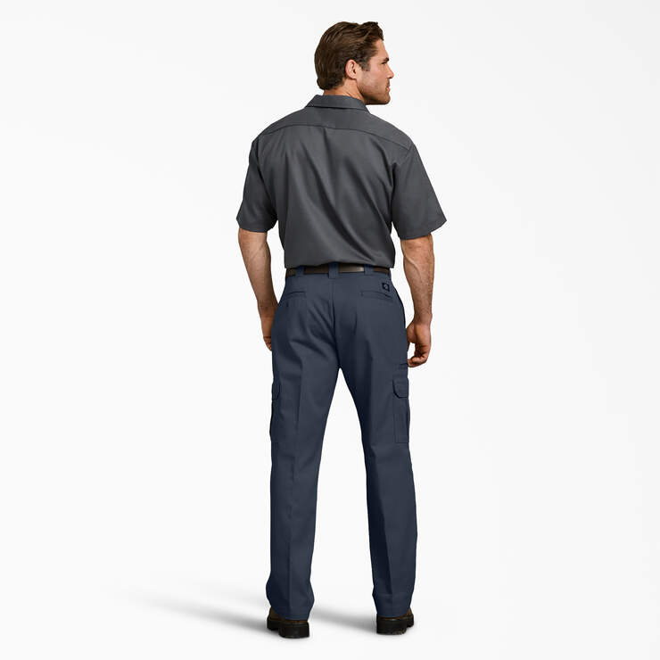 FLEX Relaxed Fit Cargo Pants - Dark Navy (DN) image number 5