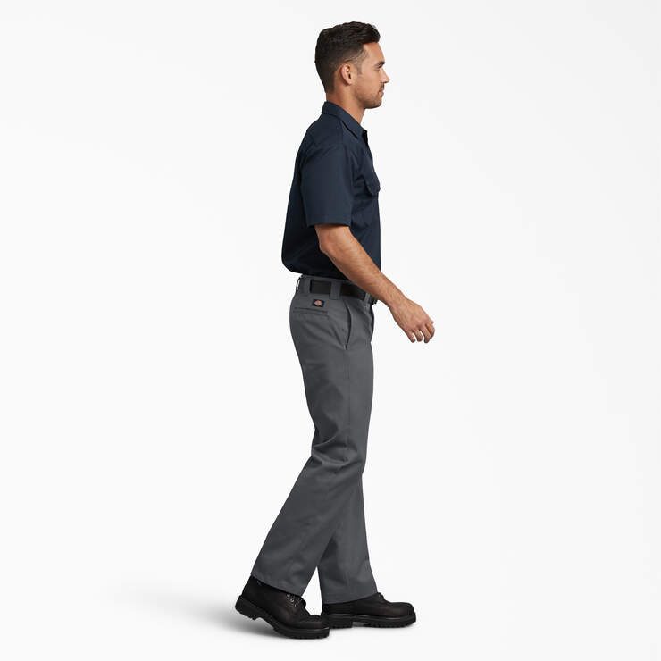 873 Slim Fit Work Pants - Charcoal Gray (CH) image number 6