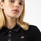 Polo court Tallasee &agrave; manches longues pour femmes - Black &#40;KBK&#41;