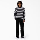 Westover Striped Crew Neck Sweatshirt - Black Variegated Stripe &#40;BSA&#41;