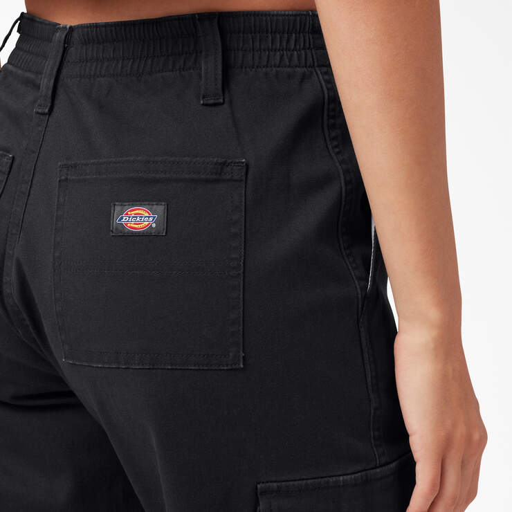 Pantalon de survêtement cargo pour femmes - Black (BKX) numéro de l’image 5