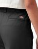 Pantalon en serg&eacute; coup&eacute; &agrave; la cheville pour femmes - Rinsed Black &#40;RBK&#41;