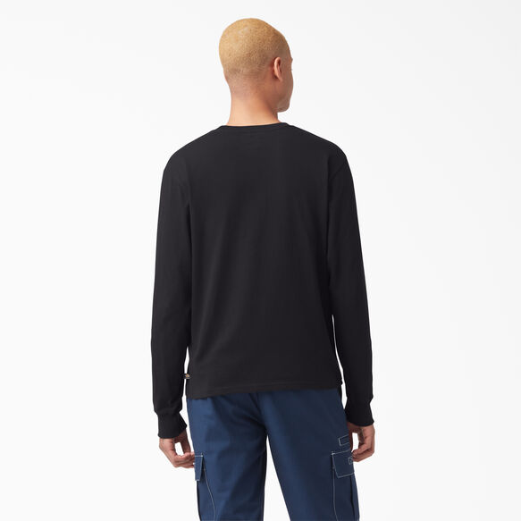 Dickies Skateboarding Logo Graphic Long Sleeve T-Shirt - Black &#40;KBK&#41;