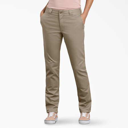 Pantalon ajust&eacute; &agrave; genoux renforc&eacute;s pour femmes - Desert Sand &#40;DS&#41;