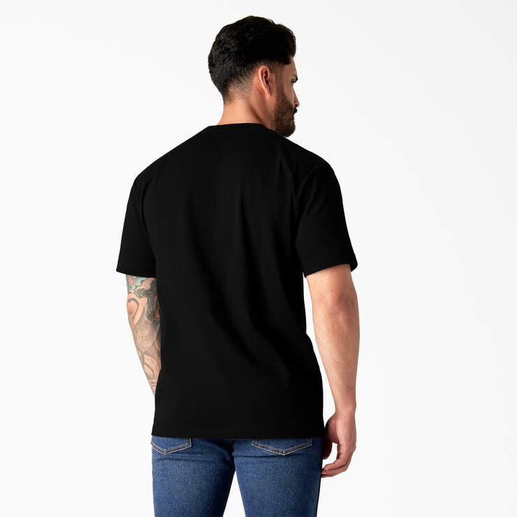 T-shirt à manches courtes à imprimé Workwear - Black (KBK) numéro de l’image 2