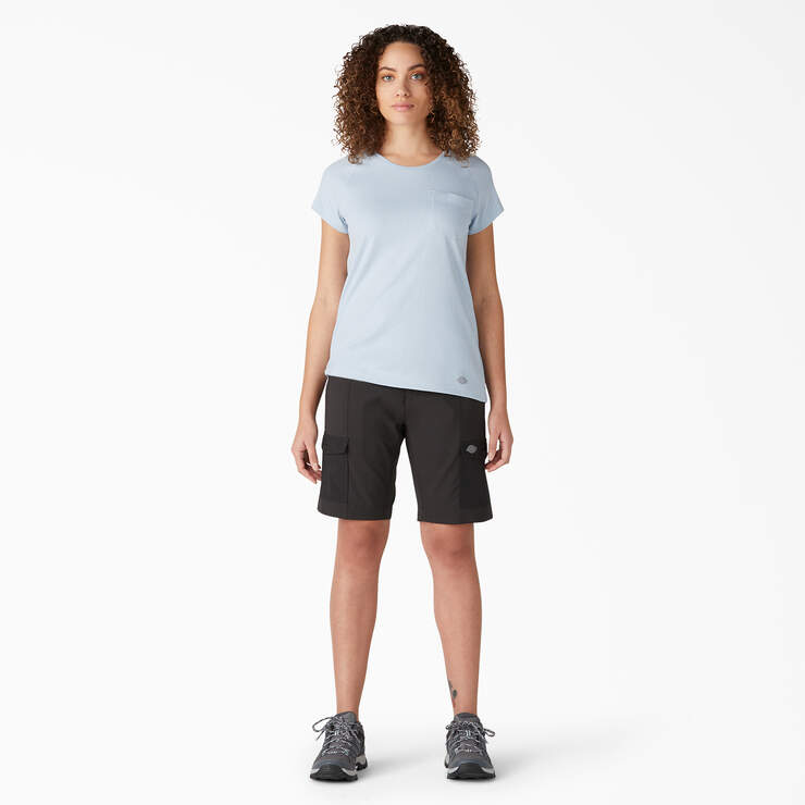 T-shirt fraîcheur à manches courtes pour femmes - Fog Blue (FE) numéro de l’image 4