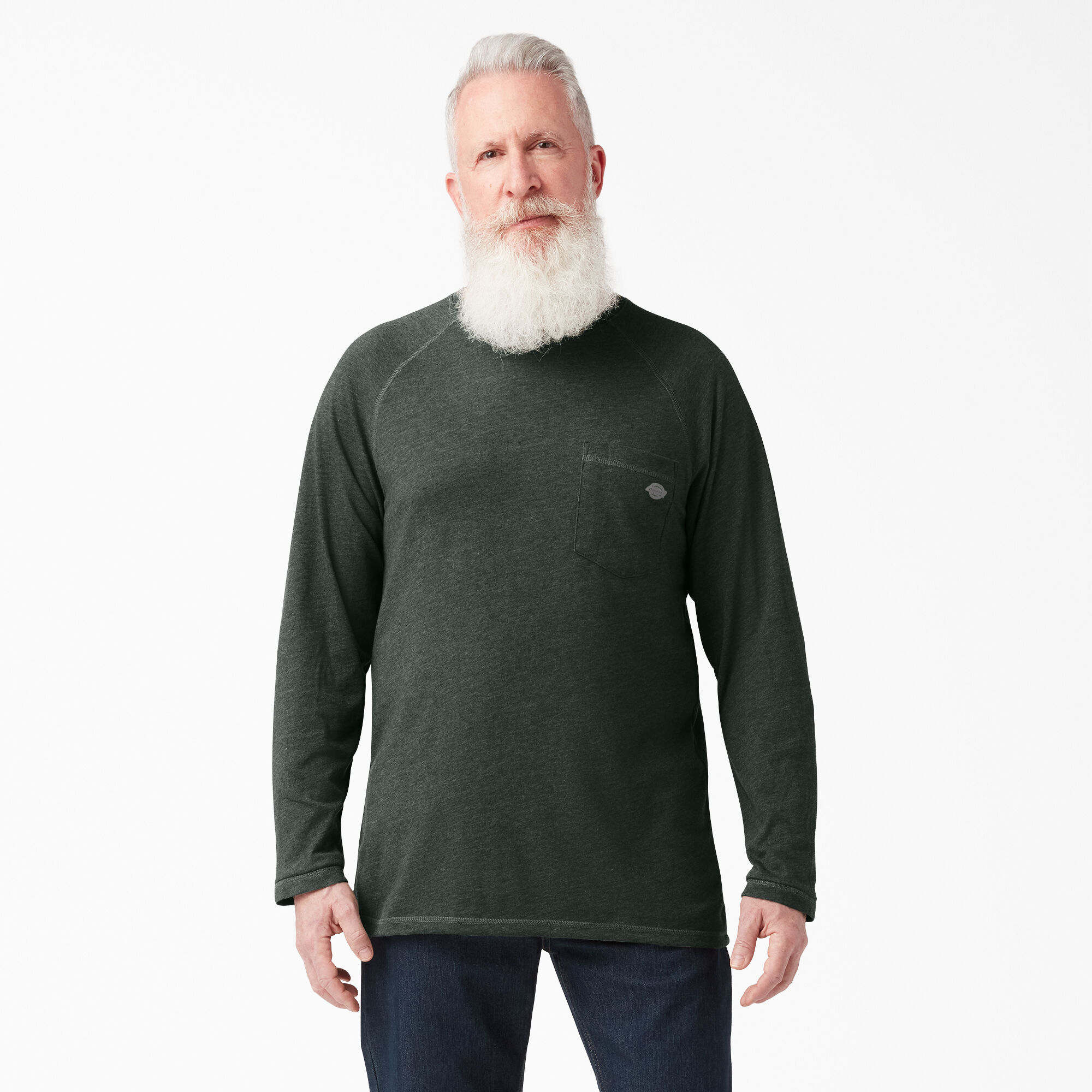 Cooling Long Sleeve Pocket T Shirt