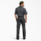 Pantalon cargo d&eacute;contract&eacute; &agrave; jambe droite - Black &#40;BK&#41;