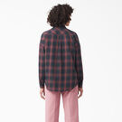 Chemise Bakerhill de coupe ample pour femmes - Wine/Black Plaid &#40;BPN&#41;