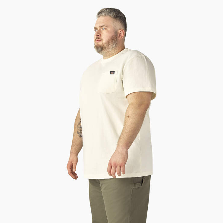 T-shirt épais à manches courtes et à poche - Natural Beige (NT) numéro de l’image 7