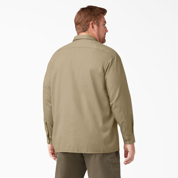 Long Sleeve Work Shirt - Khaki &#40;KH&#41;