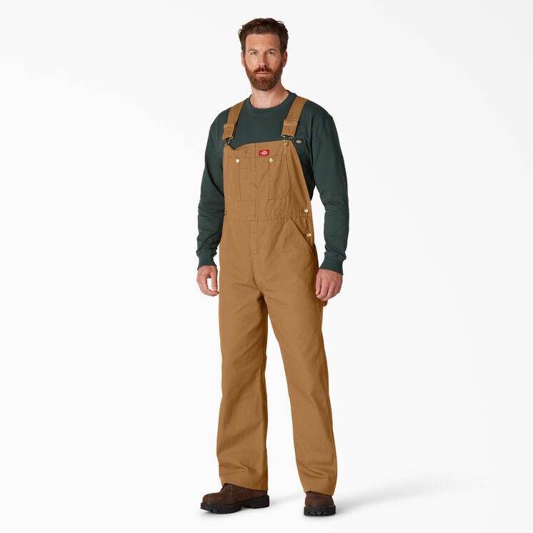 Classic Bib Overalls - Rinsed Brown Duck &#40;RBD&#41;