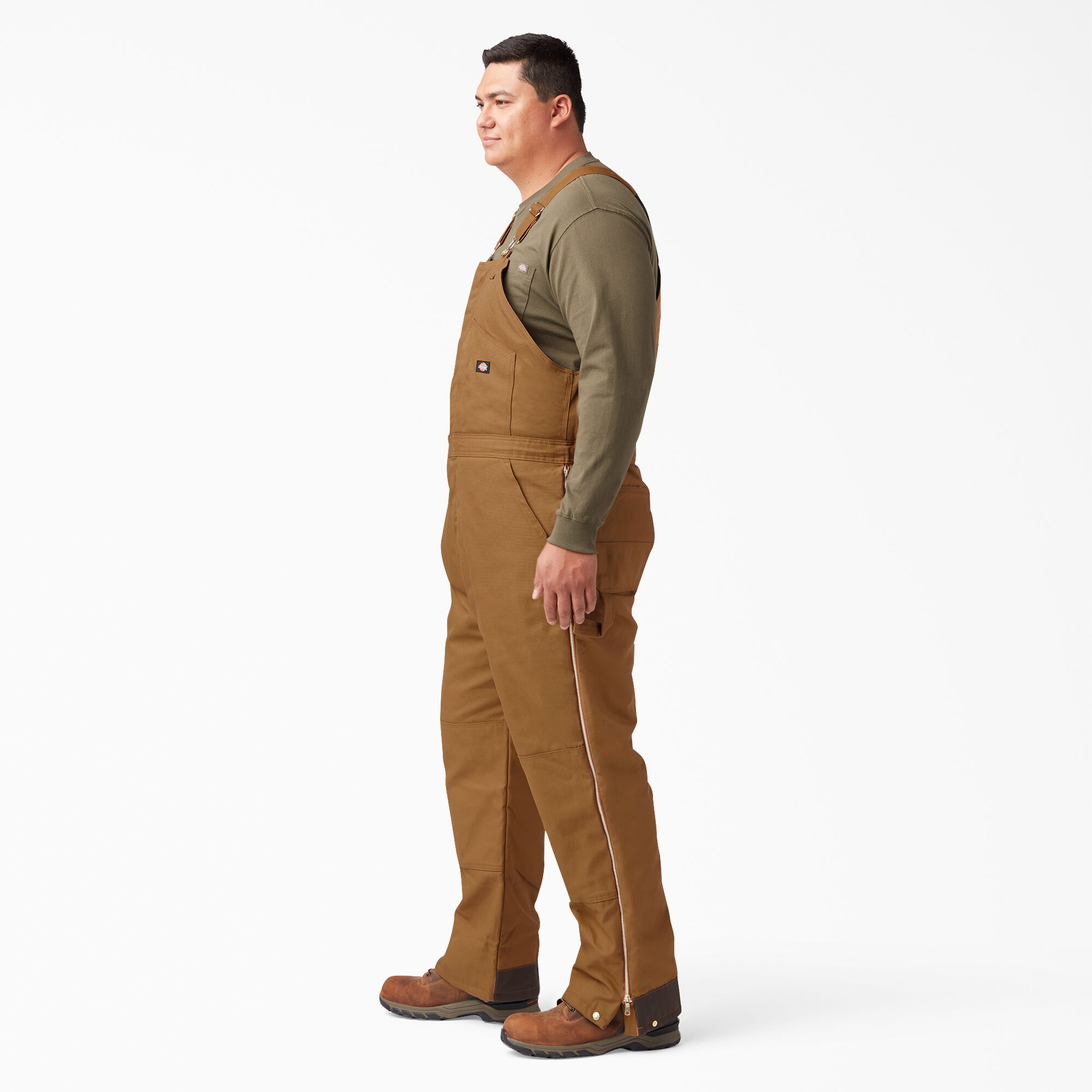 Cut off bib overalls top