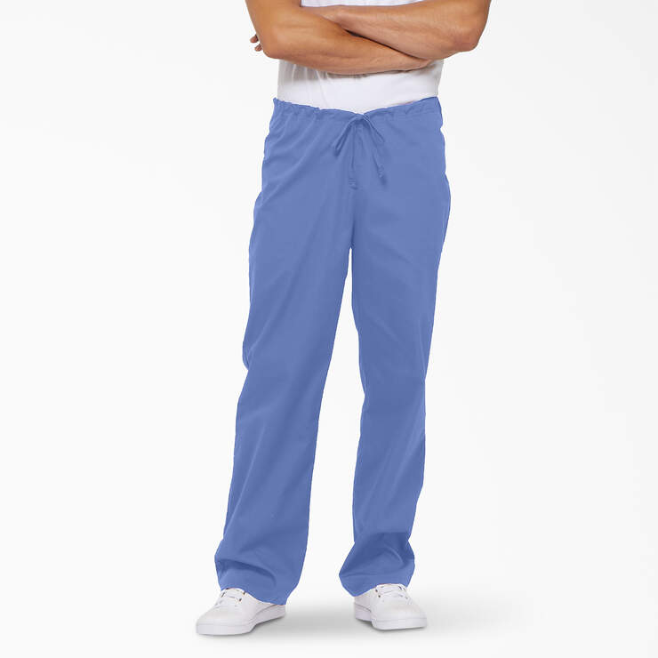 Unisex EDS Signature Scrub Pants - Ceil Blue (CBL) numéro de l’image 1