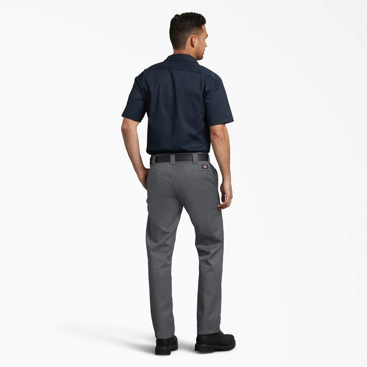 873 Slim Fit Work Pants - Charcoal Gray (CH) image number 5