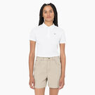 Women&#39;s Tallasee Short Sleeve Cropped Polo - White &#40;WH&#41;