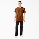T-shirt en tissu chin&eacute; &eacute;pais &agrave; manches courtes - Copper Heather &#40;EH2&#41;