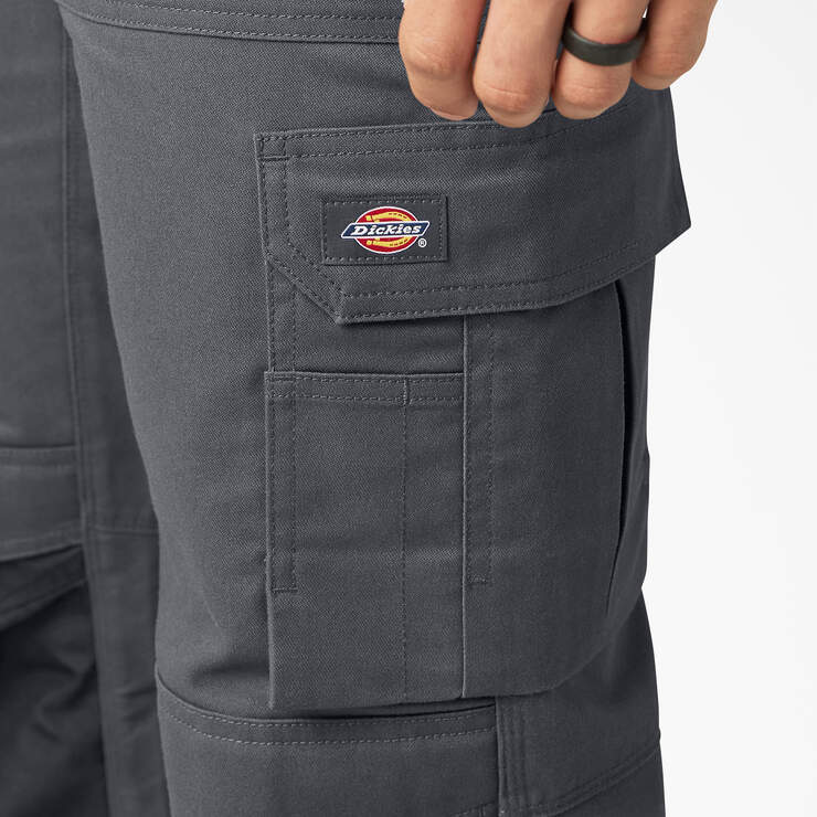 Multi-Pocket Utility Holster Work Pants - Charcoal Gray (CH) image number 8