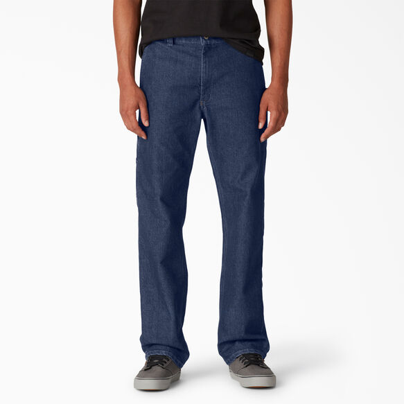 Jeans tout usage de skateboard Dickies de coupe standard - Stonewashed Indigo Blue &#40;SNB&#41;