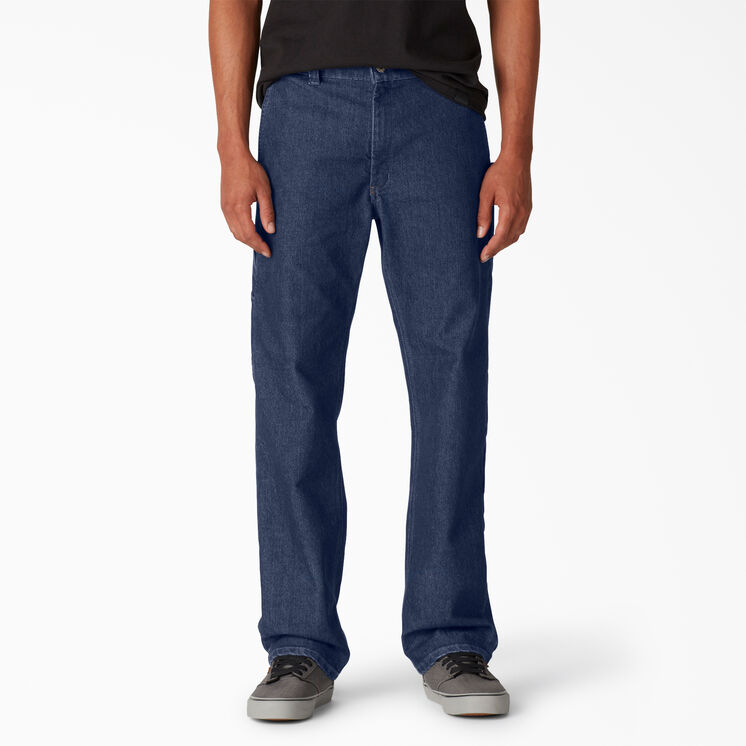 Jeans tout usage de skateboard Dickies de coupe standard - Stonewashed Indigo Blue &#40;SNB&#41;