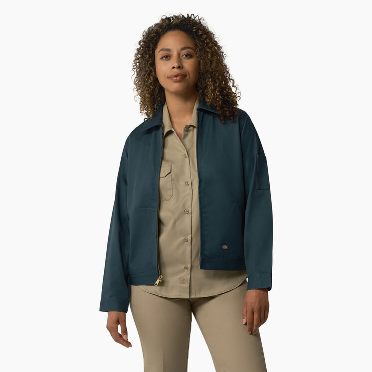 Women&#39;s Unlined Eisenhower Jacket - Airforce Blue &#40;ASL&#41;