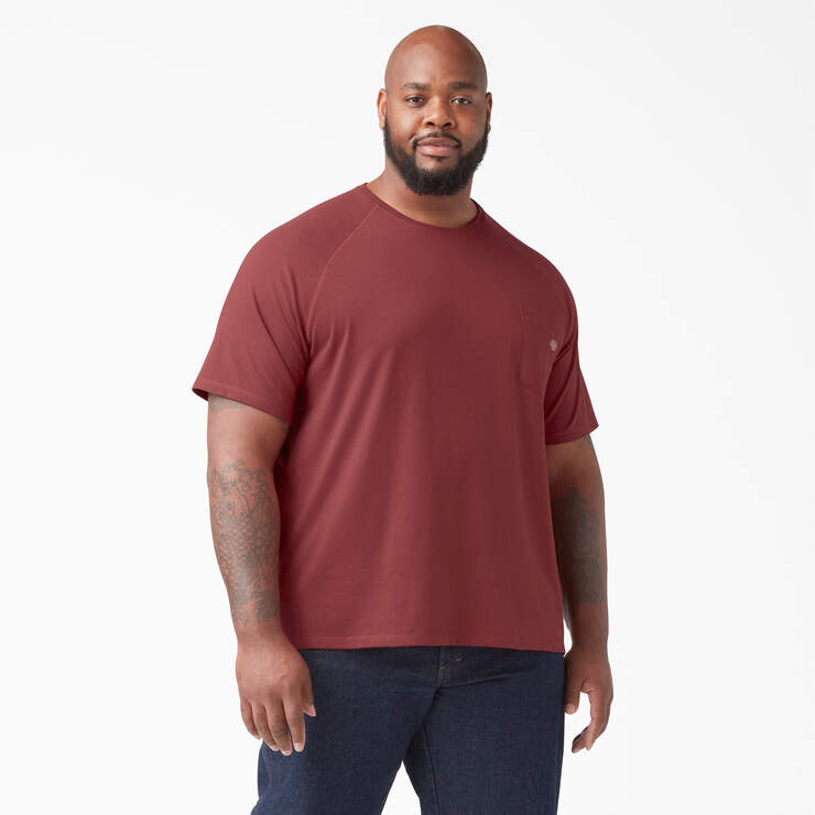 T-shirt rafraîchissant à manches courtes et à poche - Cane Red (CN) numéro de l’image 4