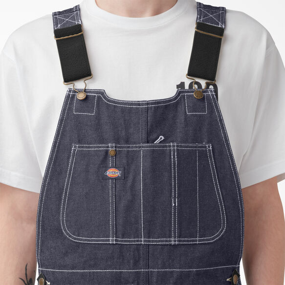 100 Year Denim Double Knee Bib Overalls - Indigo Blue &#40;NB&#41;