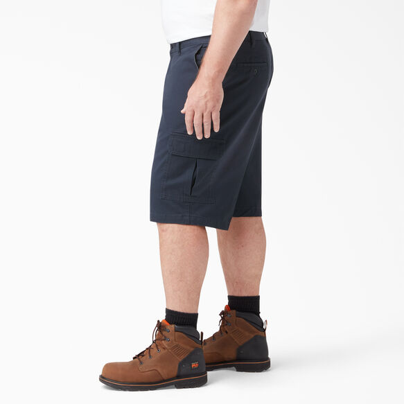 Loose Fit Work Shorts, 13&quot; - Rinsed Dark Navy &#40;RDN&#41;