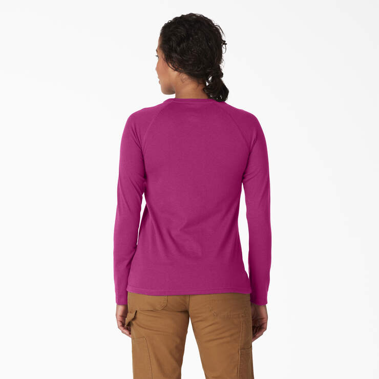 T-shirt rafraîchissant à manches longues et à poche pour femmes - Festival Fuchsia (F2F) numéro de l’image 2