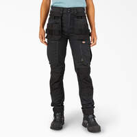 Pantalon de travail de coupe décontractée FLEX pour femmes - Black (BK)