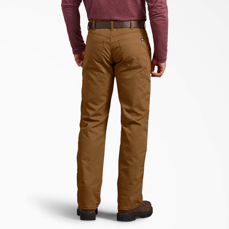 Pantalon standard en coutil à genoux renforcés - Stonewashed Brown Duck (SBD) numéro de l’image 2