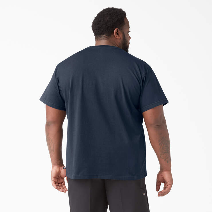 T-shirt épais à encolure ras du cou et à manches courtes - Dark Navy (DN) numéro de l’image 6