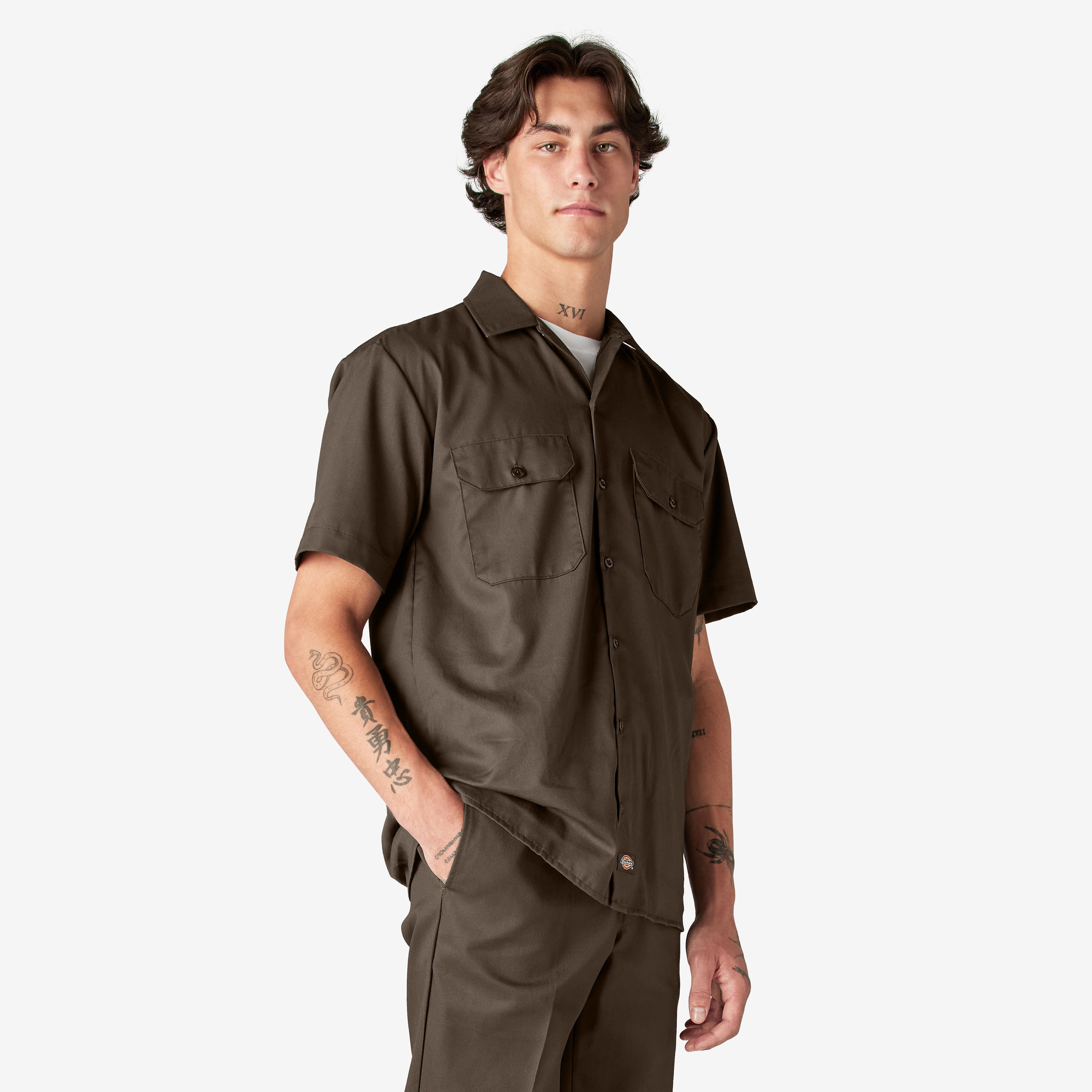 Short sleeve store button up shirts