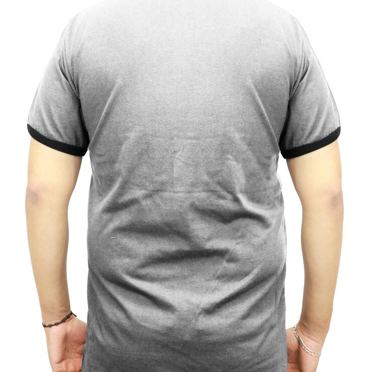 Men’s Graphic 60/40 Ringer SS Tee - Heather Gray (HG) image number 2